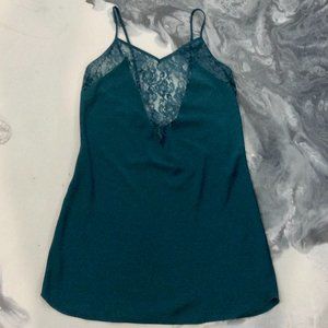 Vintage VICTORIA'S SECRET *Teal* Chemise/Baby Doll/Slip/Nighty